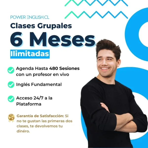 clases grupales ilimitadas 6 meses