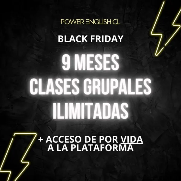 black friday clases de inglés